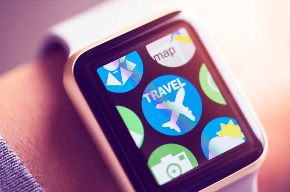 Smart Watch with Travel related apps